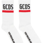 Logo socks GCDS White