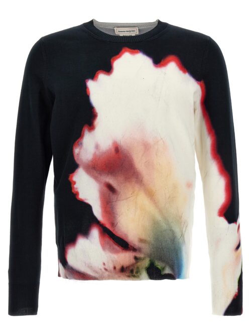 Flower sweater ALEXANDER MCQUEEN Multicolor