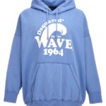 'D2 On The Wave' hoodie DSQUARED2 Light Blue