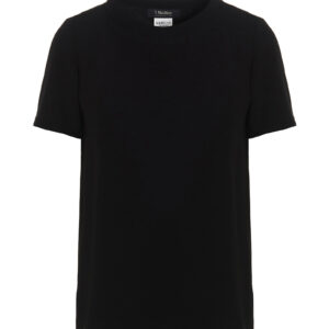 'Textile' T-shirt MAX MARA 'S Black