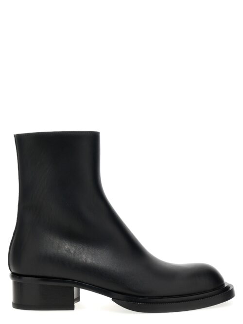 'Stack' Cuba ankle boots ALEXANDER MCQUEEN Black