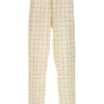 Checkered pants UNDERCOVER White/Black