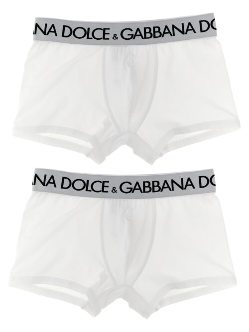 2-Pack logo boxer boxer DOLCE & GABBANA White