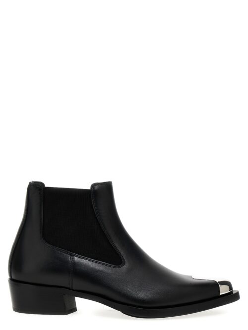 'Punk' Chelsea boots ALEXANDER MCQUEEN Black