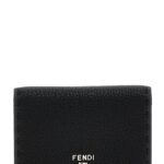 Selleria cardholder FENDI Black