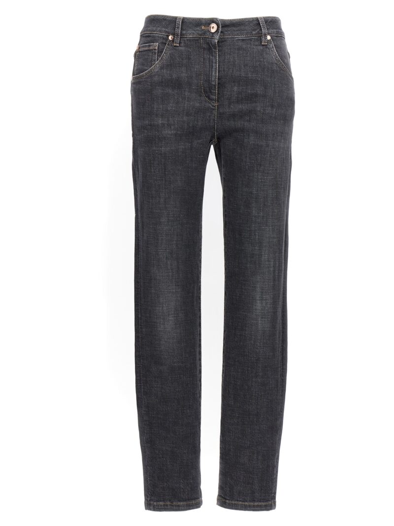 Skinny jeans BRUNELLO CUCINELLI Black