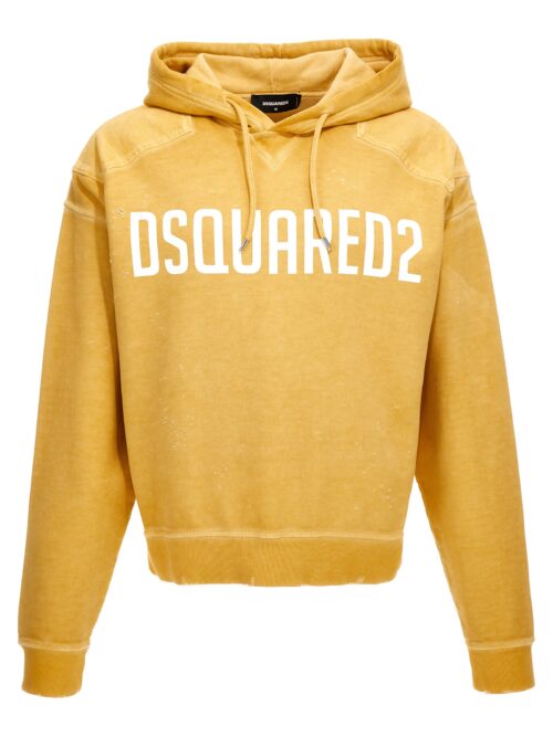 Cipro Fit hoodie DSQUARED2 Yellow