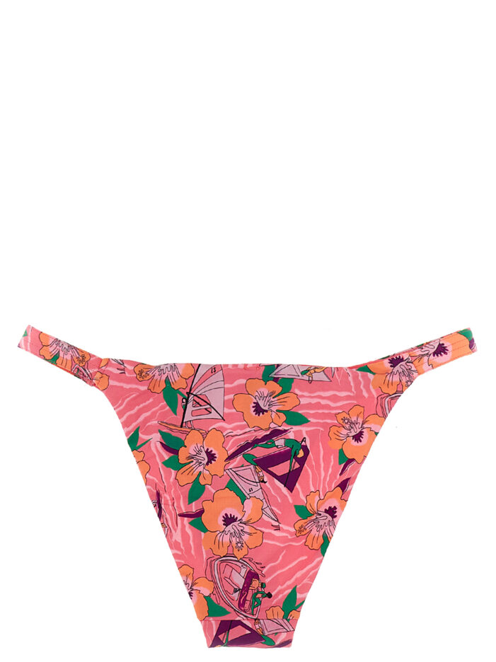 Floral print bikini bottoms LOVE STORIES Pink