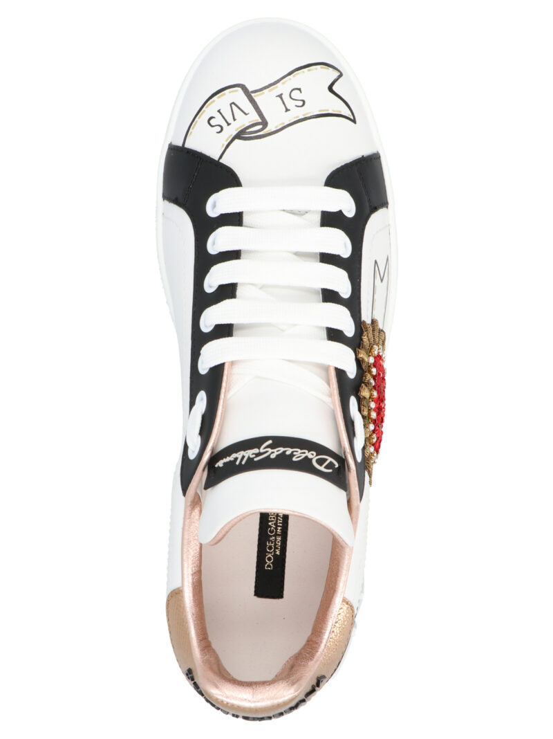 'Portofino' sneakers 100 % calf leather (bos taurus) DOLCE & GABBANA Multicolor