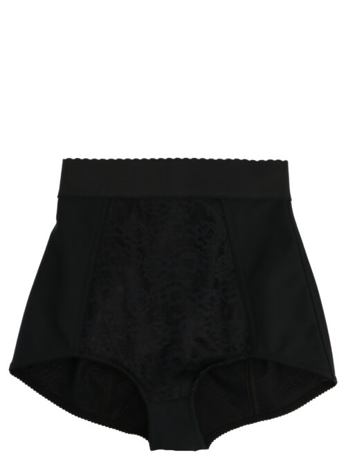 Lace jacquard culotte DOLCE & GABBANA Black