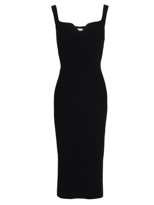 'Nina' midi dress KHAITE Black