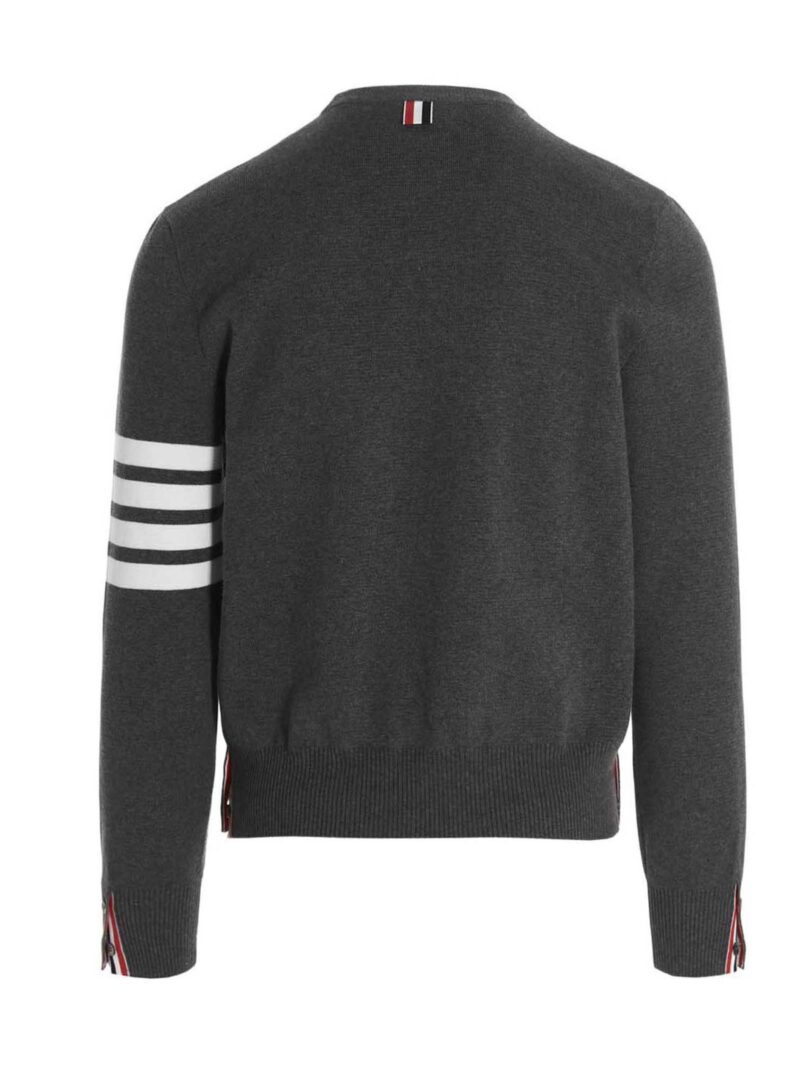 '4 bar’ sweater MKA202A00219035 THOM BROWNE Gray