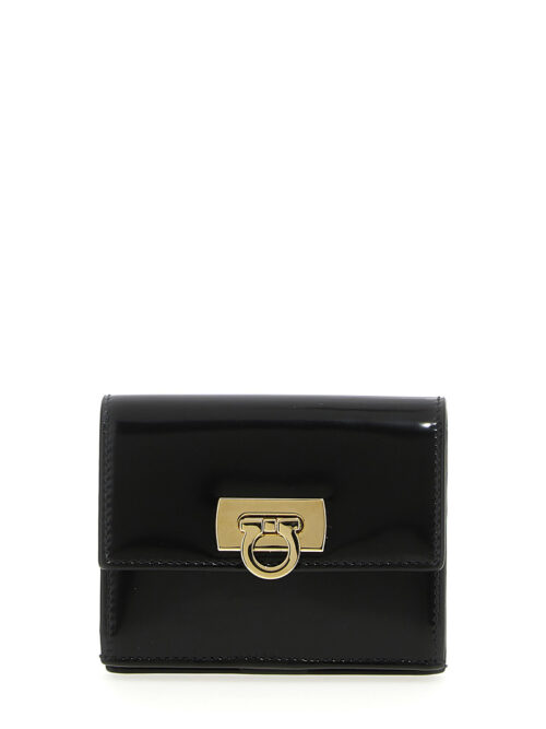 'Gancini' wallet FERRAGAMO Black