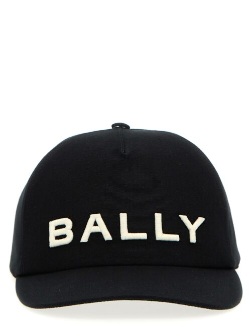 Embroidered logo hat BALLY White/Black