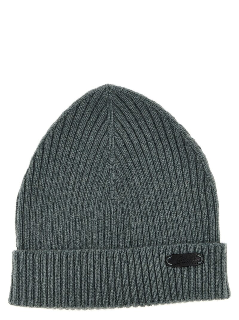 English ribbed beanie BRIONI Green