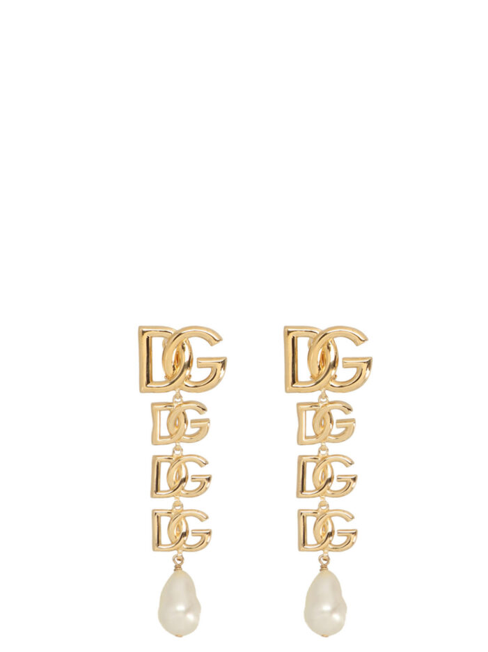 Logo earrings DOLCE & GABBANA Gold
