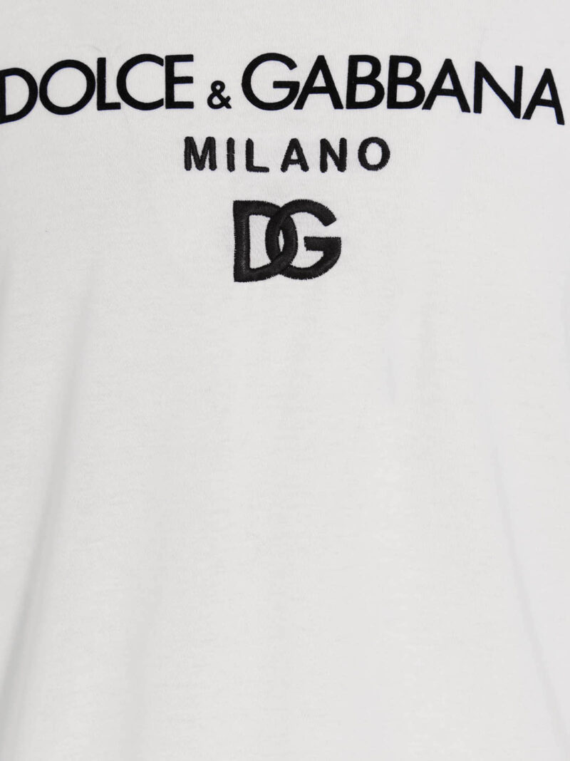 T-shirt 'DG Essential' 100% cotton DOLCE & GABBANA White