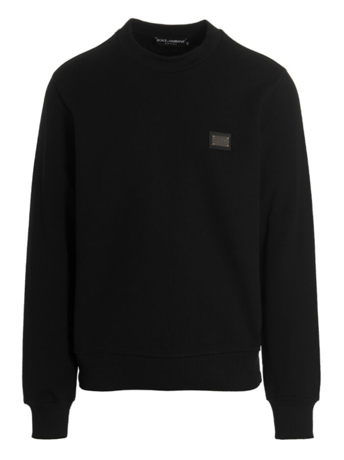 'DG Essential' sweatshirt DOLCE & GABBANA Black