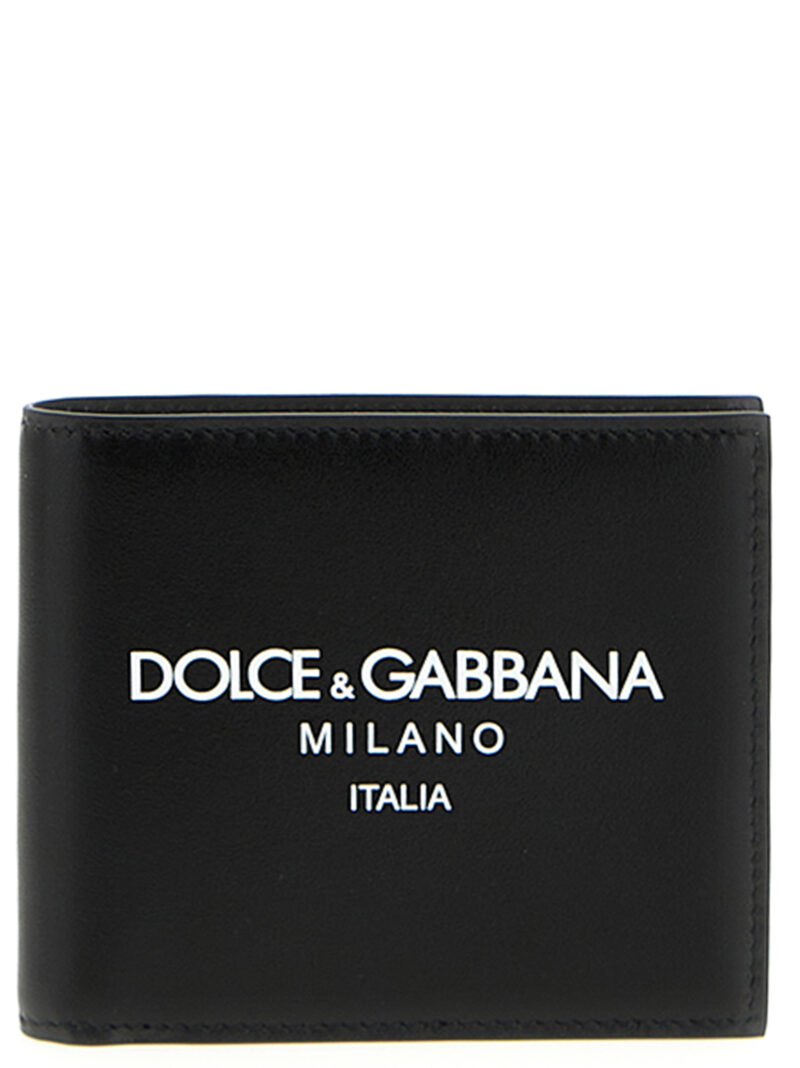 Logo print wallet DOLCE & GABBANA White/Black