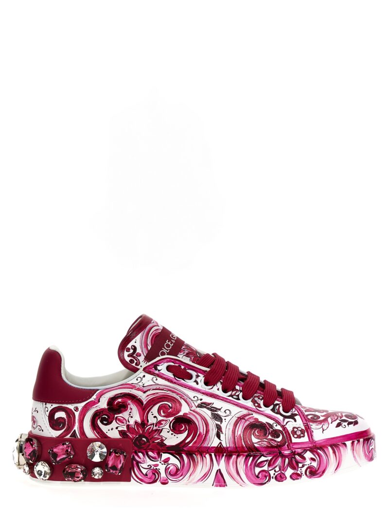 'Portofino' sneakers DOLCE & GABBANA Fuchsia