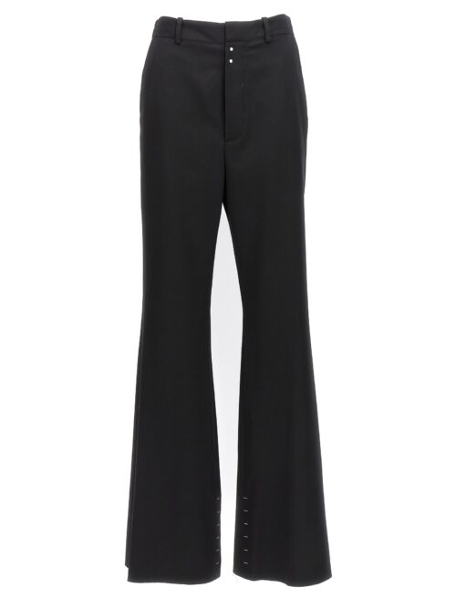 Stitching flared pants MM6 MAISON MARGIELA Black