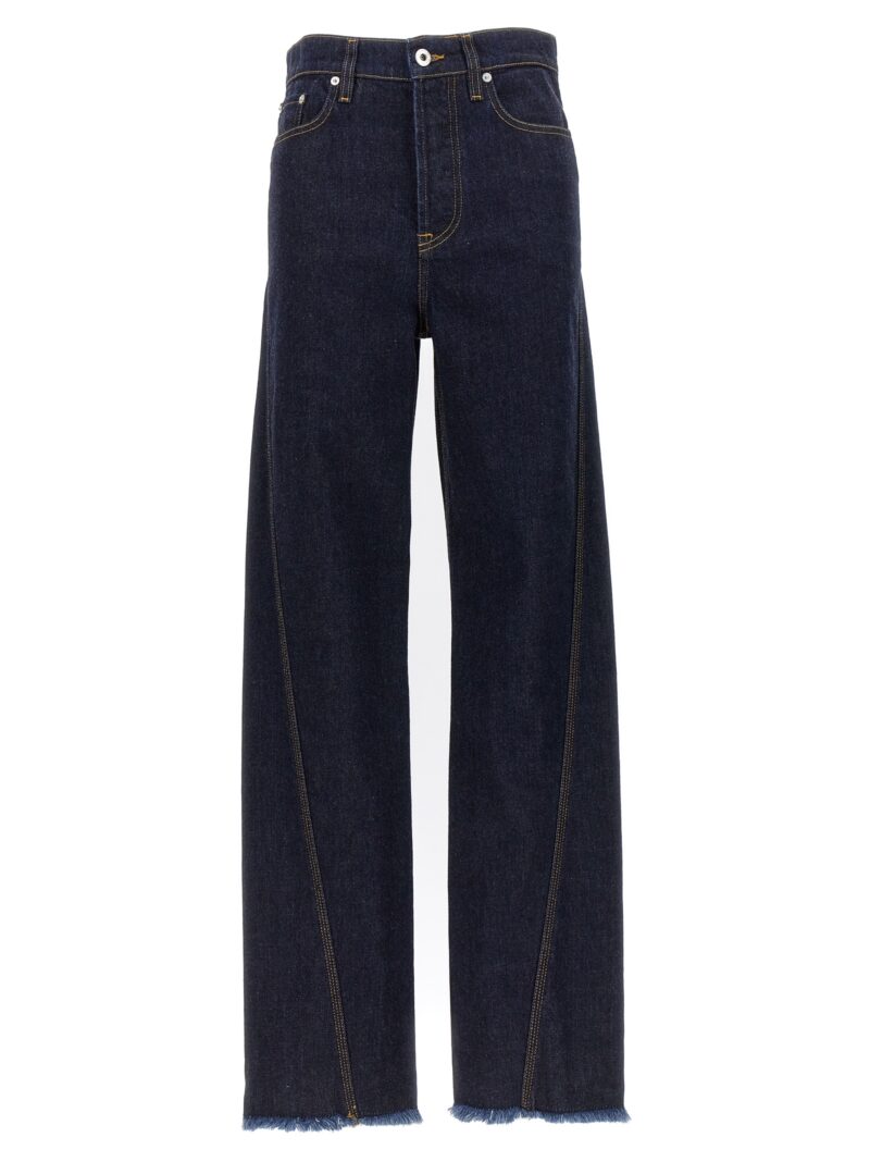 Twisted jeans LANVIN Blue