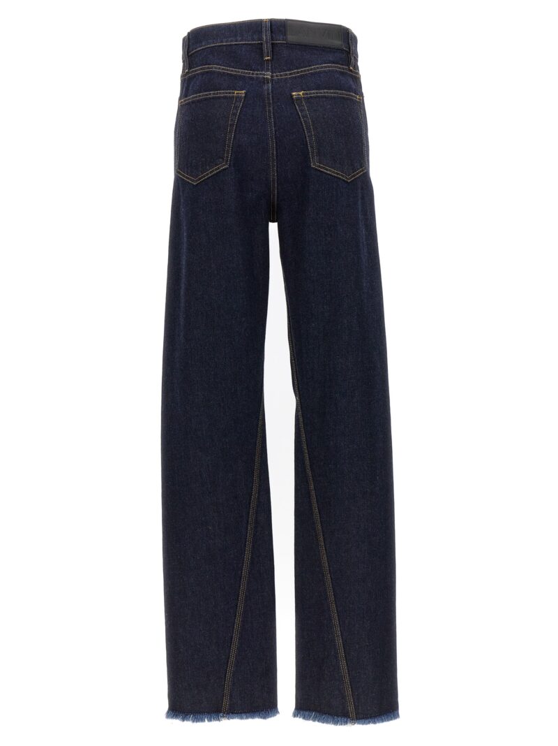 Twisted jeans RWTR0001D006A2329 LANVIN Blue