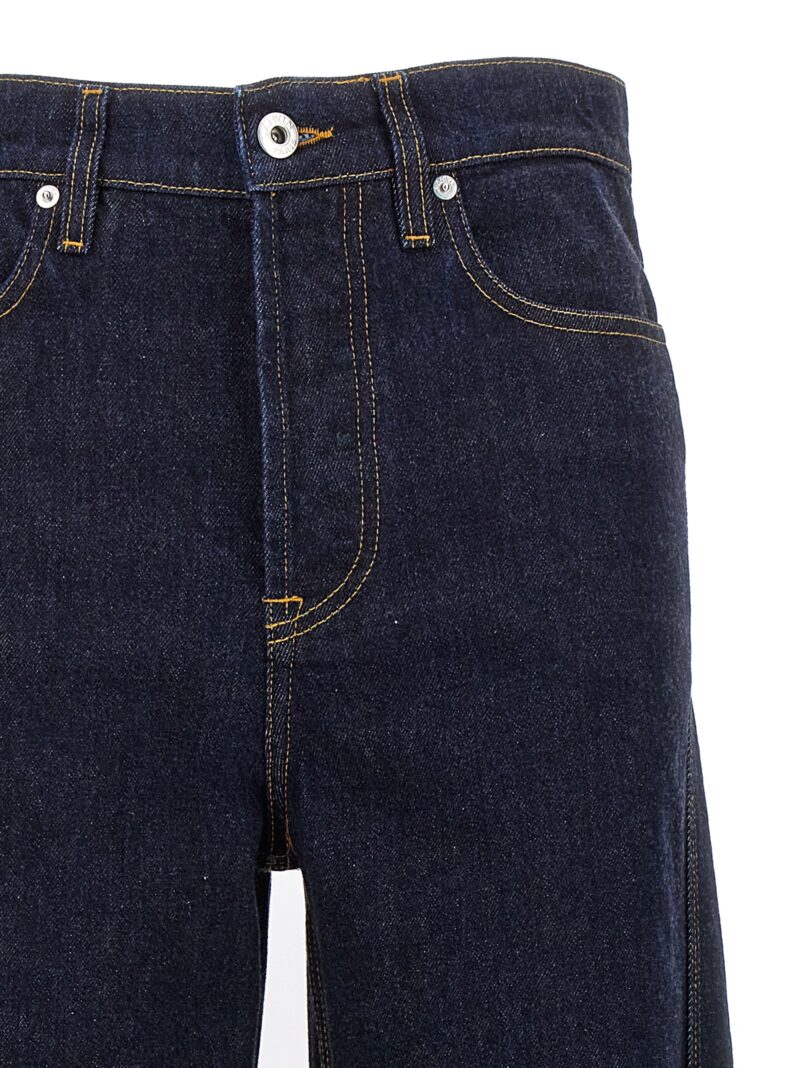 Twisted jeans Woman LANVIN Blue