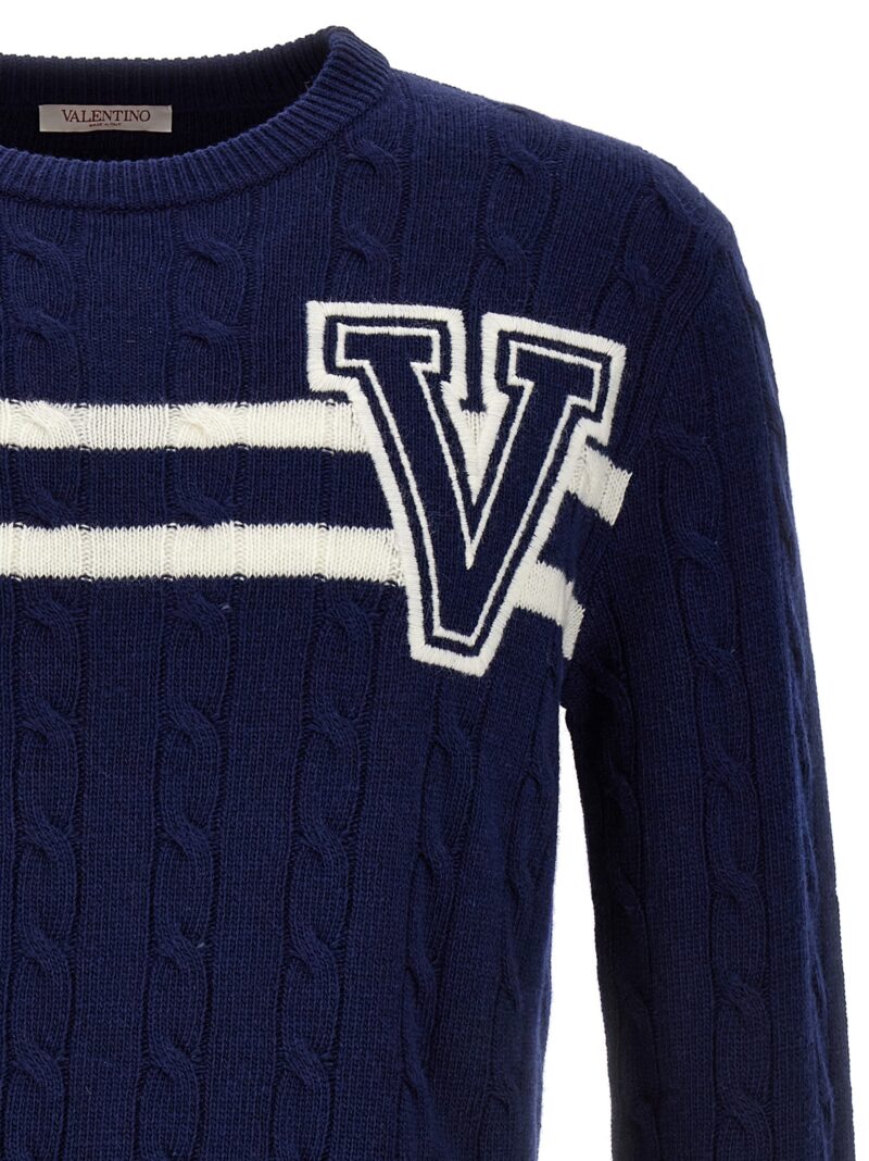 Valentino 'VLogo' Sweater Man VALENTINO GARAVANI Blue