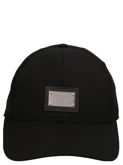 Logo plaque cap DOLCE & GABBANA Black