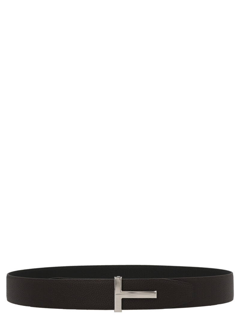 Logo reversible belt TOM FORD Multicolor