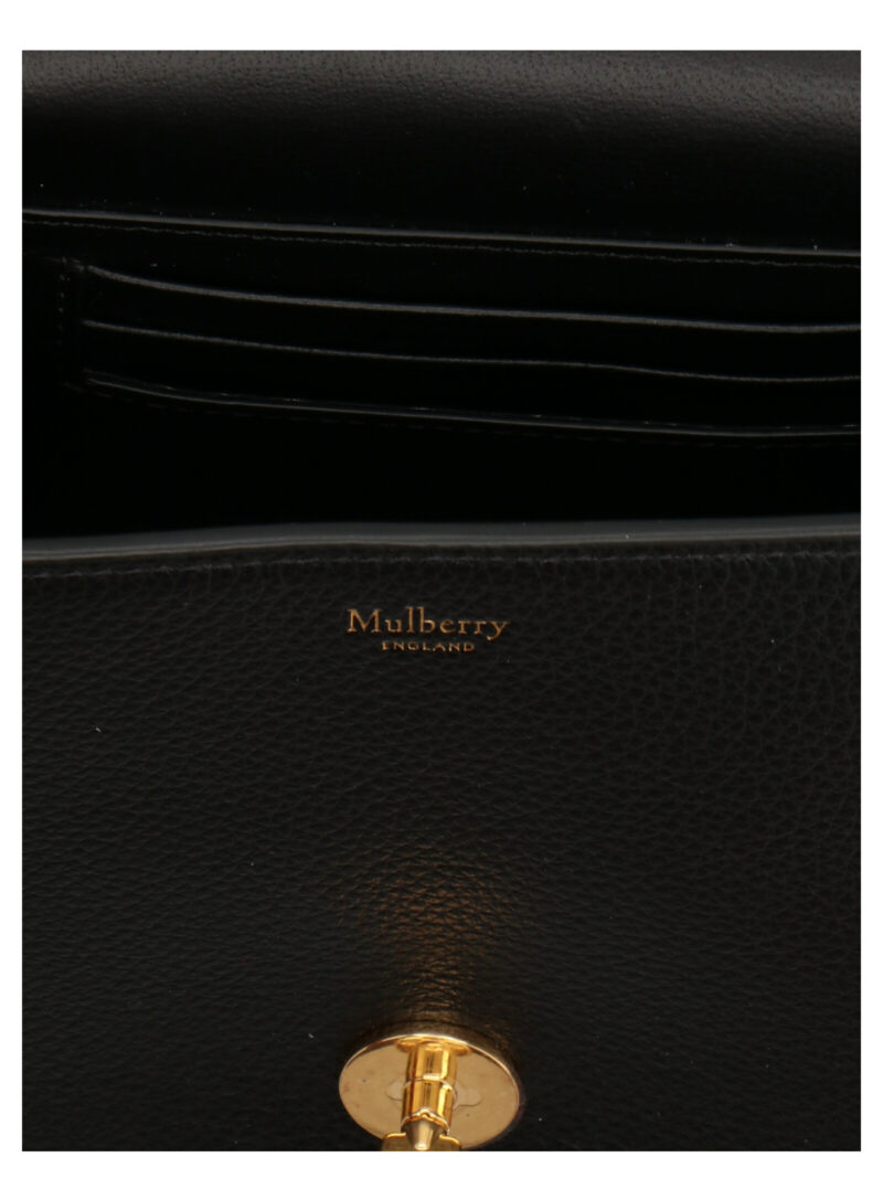 'Darley' shoulder bag 100% bovine leather MULBERRY Black