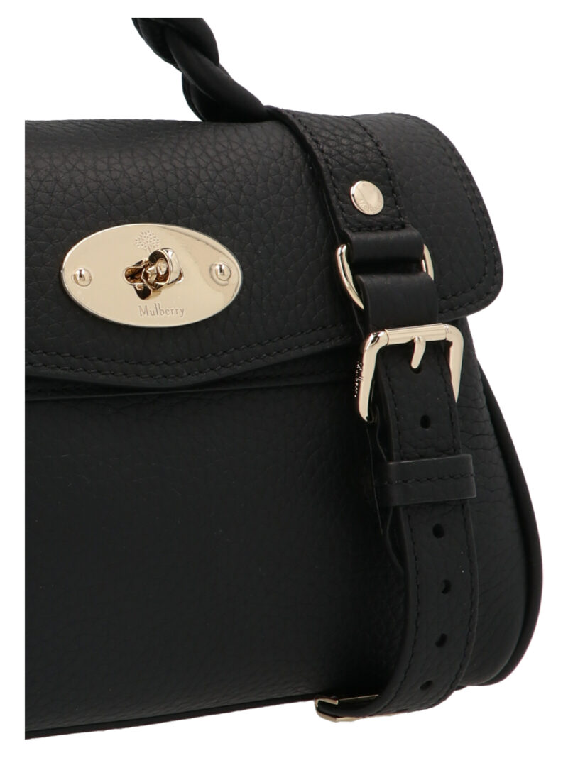 'Alexa' mini handbag Woman MULBERRY Black