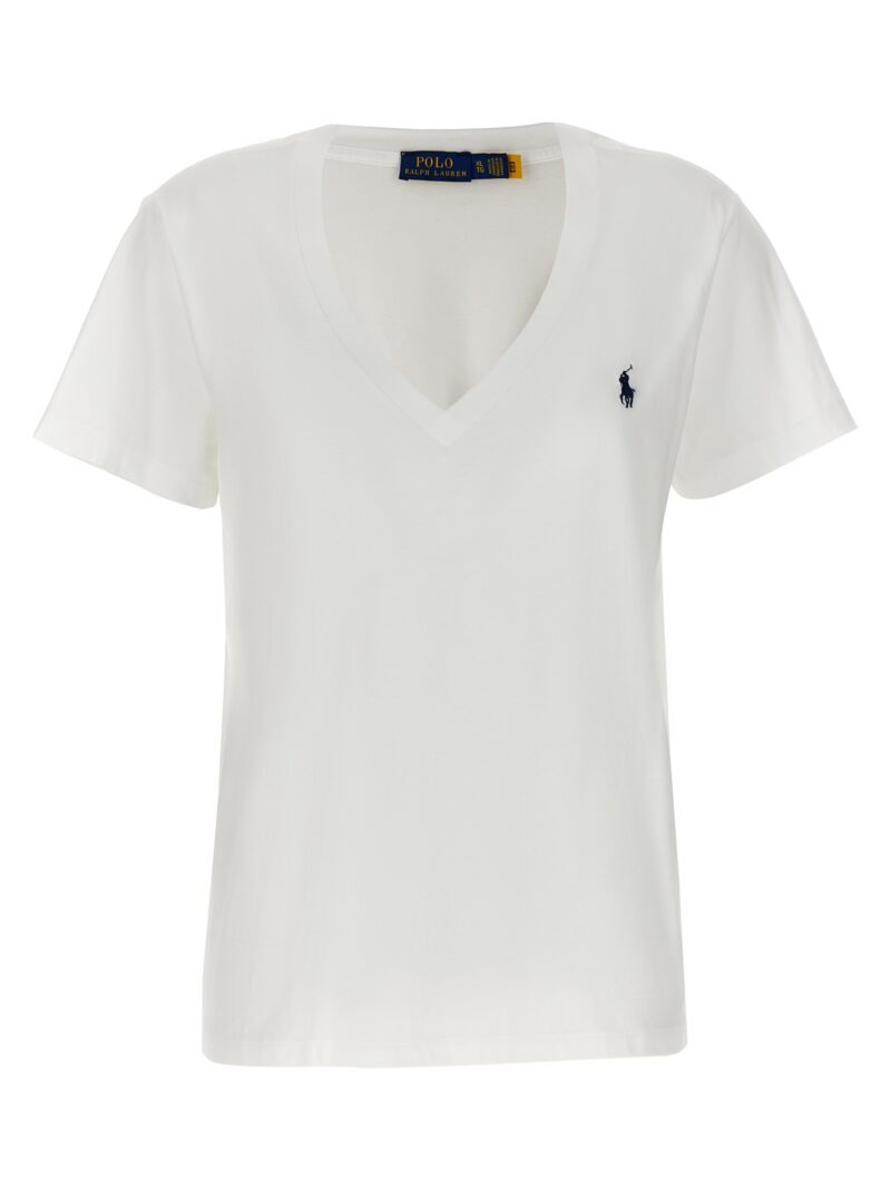 Logo embroidery t-shirt POLO RALPH LAUREN White