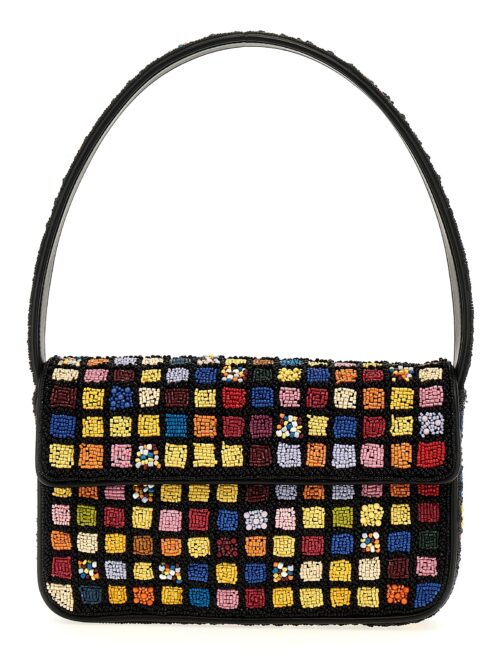 'Tommy Beaded' shoulder bag STAUD Multicolor