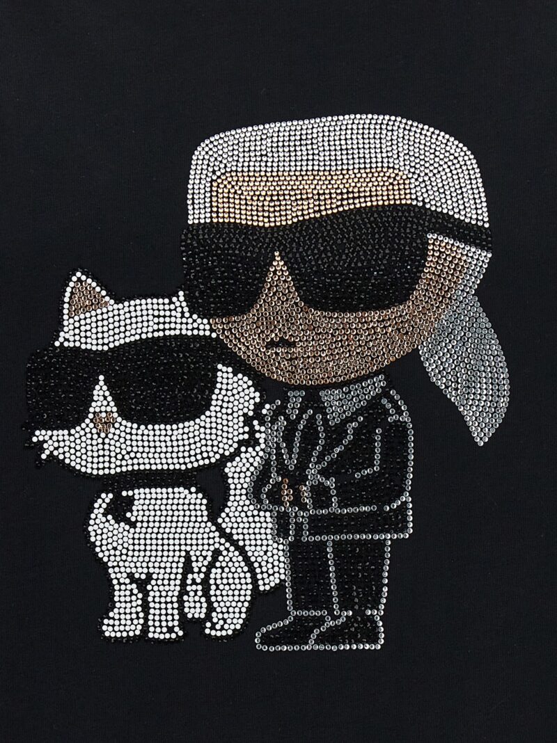 0' T-shirt 230W1772999 KARL LAGERFELD Black