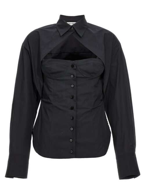 'Bustier' shirt THE ATTICO Black