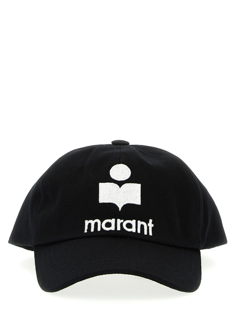 Logo embroidery cap MARANT White/Black