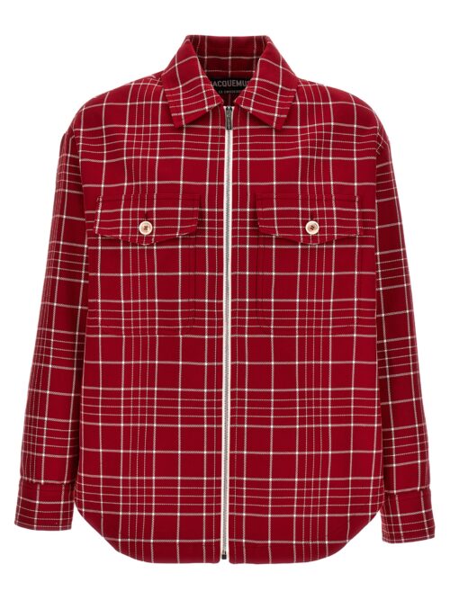 'Le blouson Montagne' overshirt JACQUEMUS Red