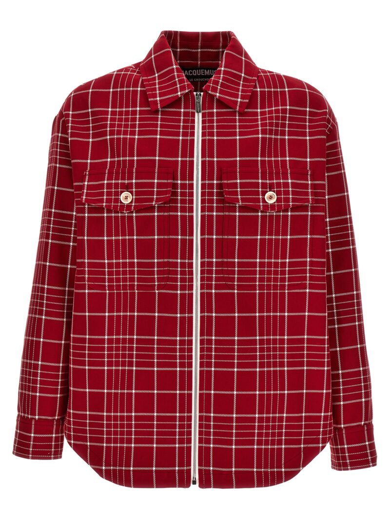 'Le blouson Montagne' overshirt JACQUEMUS Red