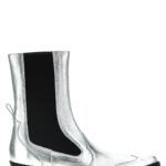 'Otis' ankle boots BY FAR Silver