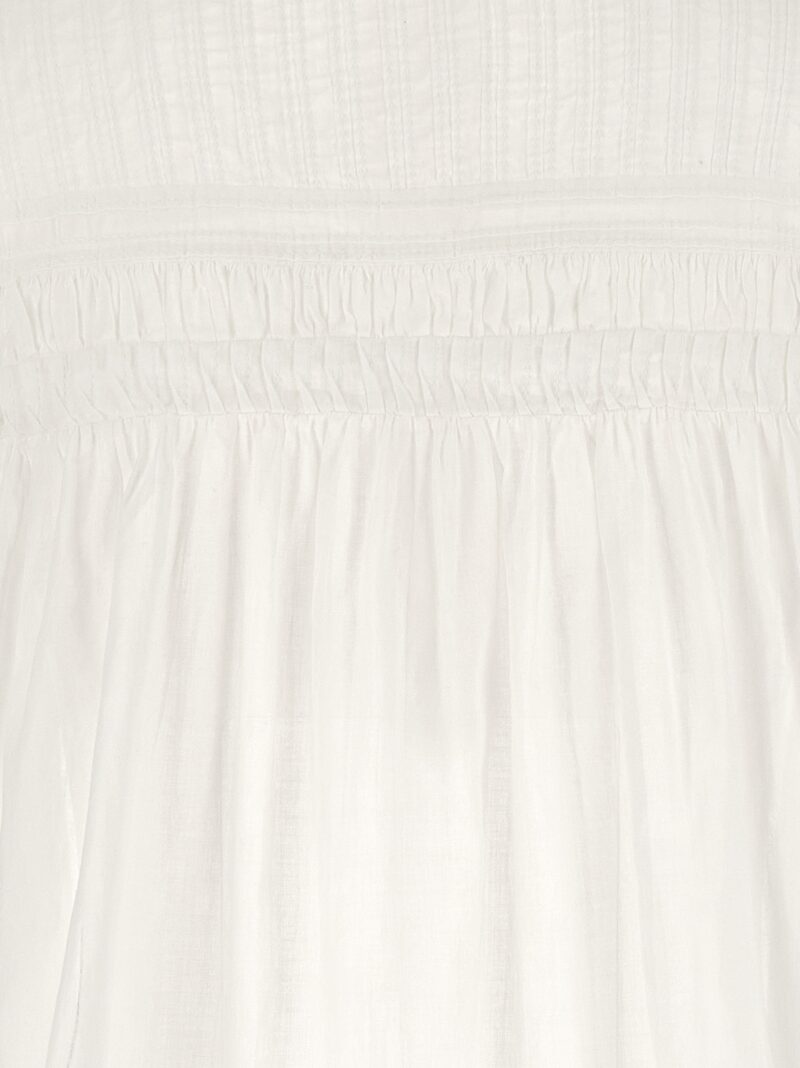 'Leaza' top 100% cotton MARANT ETOILE White