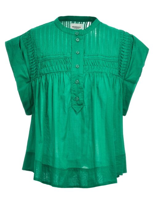 'Leaza' top MARANT ETOILE Green