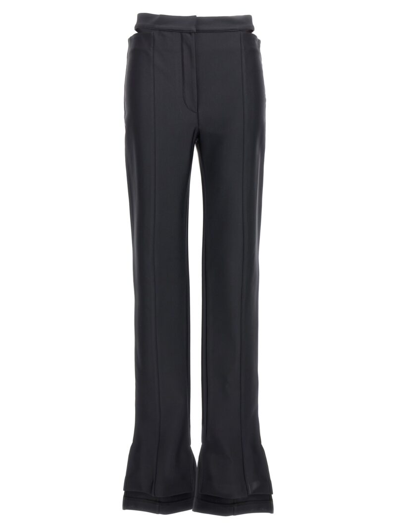 Shiny pants MUGLER Black