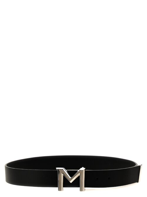 'M-Buckle' belt MUGLER Black