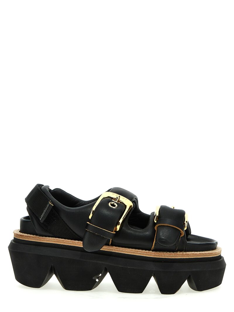 'Belt' sandals SACAI Black