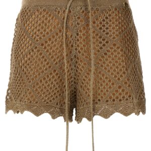 Knitted shorts TWIN SET Gold