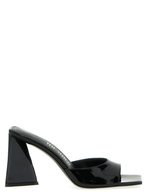 'Mini Devon' mules THE ATTICO Black