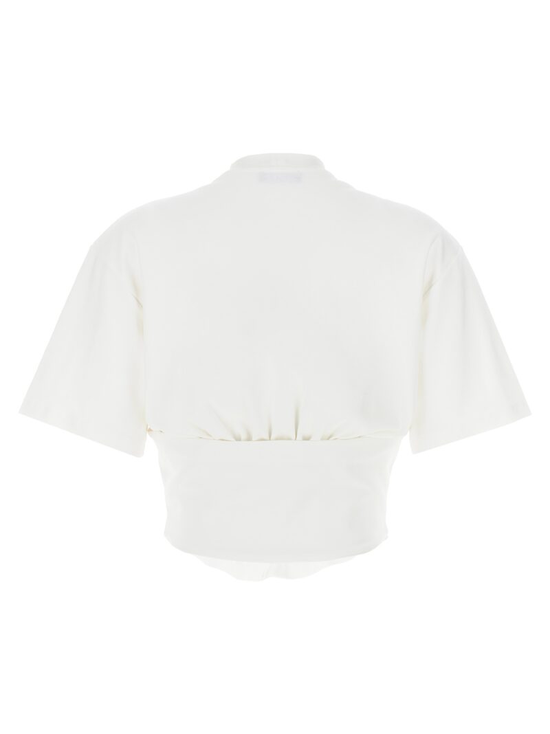 Corset T-shirt 24P3TO0671274B1610 MUGLER White