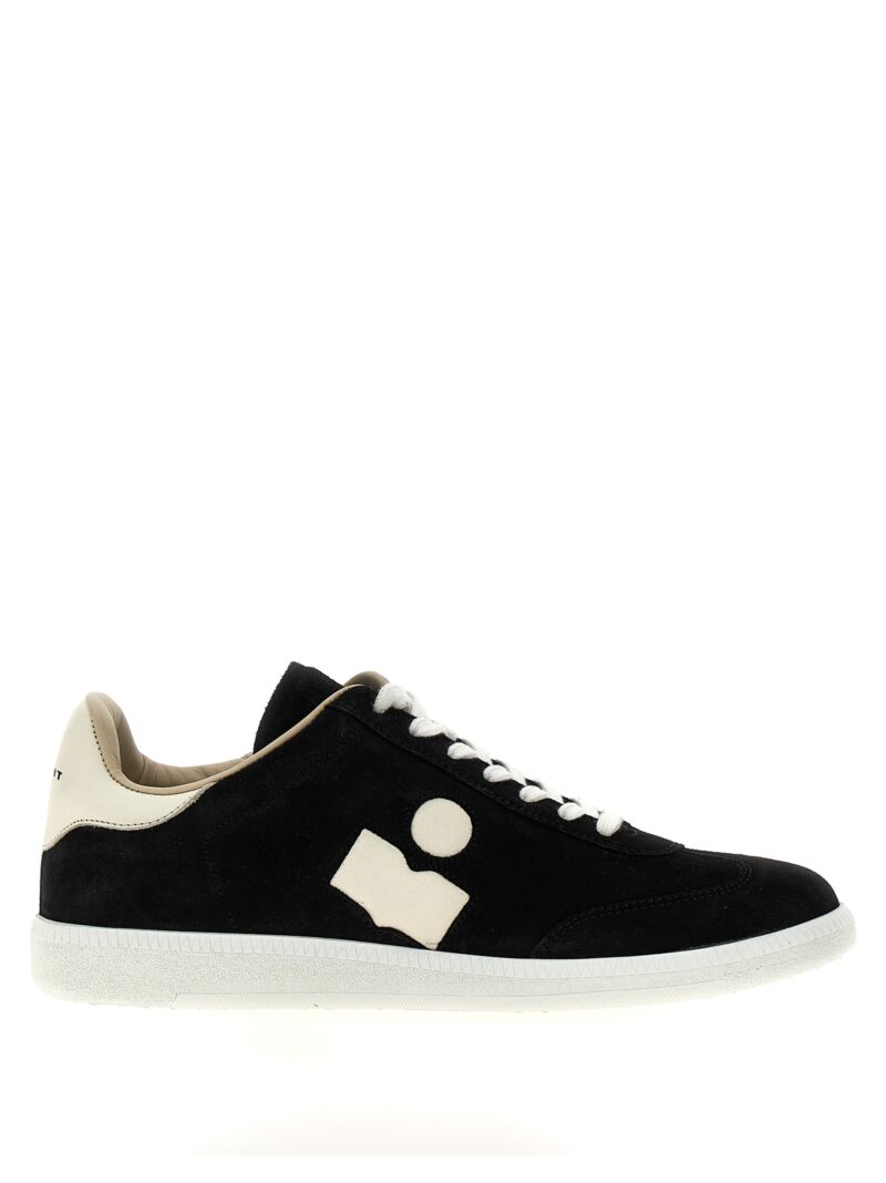 'Suede logo snea' sneakers MARANT White/Black